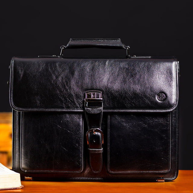 The BK Executive Briefcase (Black) - Bizlist Kenya - 